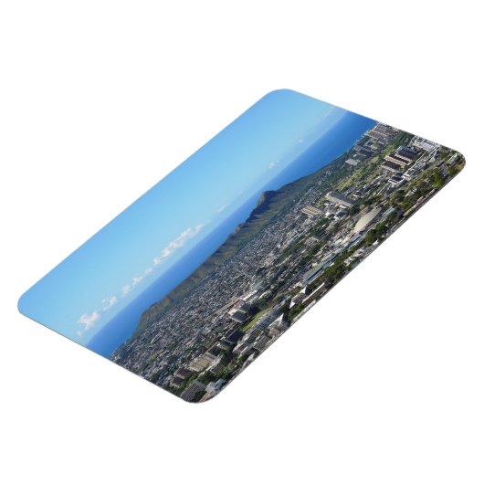 Honolulu Hawaii Foto Magnet (Linke Seite)