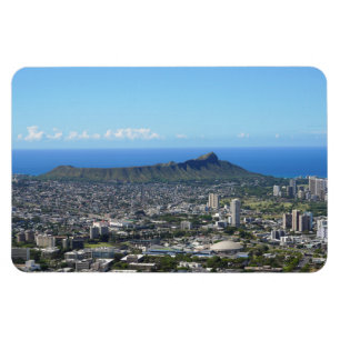 Honolulu Hawaii Foto Magnet