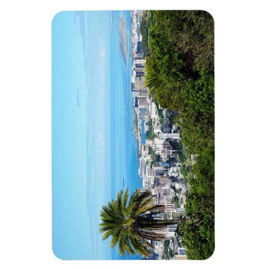 Honolulu Hawaii Foto Magnet (Vertikal)