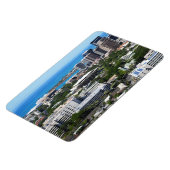 Honolulu Hawaii Foto Magnet (Linke Seite)
