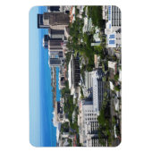 Honolulu Hawaii Foto Magnet (Vertikal)