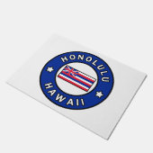Honolulu Hawaii Fußmatte (Schrägansicht)
