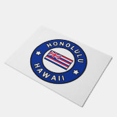 Honolulu Hawaii Fußmatte (Schrägansicht)