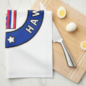 Honolulu Hawaii Handtuch (Viertel Falte)