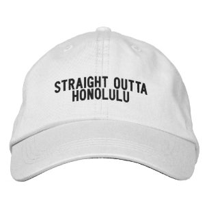 Honolulu, Hawaii Hat Bestickte Baseballkappe