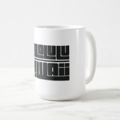 Honolulu - Hawaii Kaffeetasse (VorderseiteRechts)