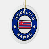 Honolulu Hawaii Keramikornament (Rechts)