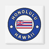 Honolulu Hawaii Magnet (Vorne)