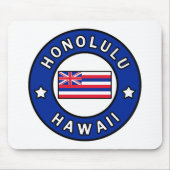 Honolulu Hawaii Mousepad (Vorne)