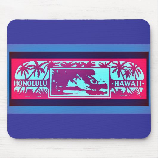 HONOLULU HAWAII MOUSEPAD (Vorne)