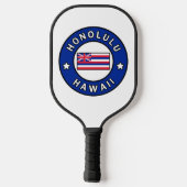 Honolulu Hawaii Pickleball Schläger (Rückseite)