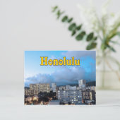 Honolulu Hawaii Postcard Postkarte (Stehend Vorderseite)
