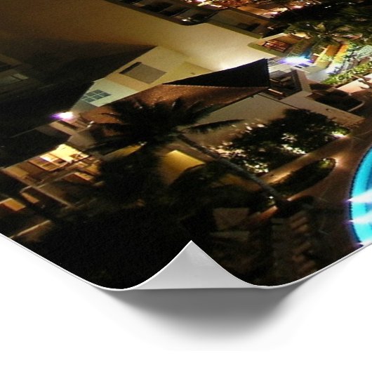 Honolulu Hawaii Poster (Ecke)