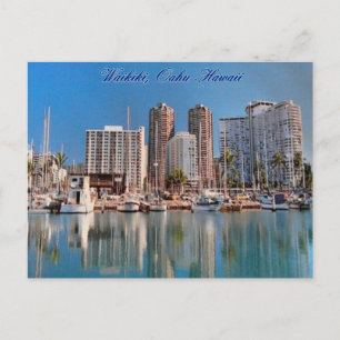 Honolulu Hawaii Postkarte