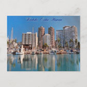 Honolulu Hawaii Postkarte (Vorderseite)