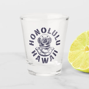 Honolulu, Hawaii Schnapsglas