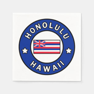 Honolulu Hawaii Serviette