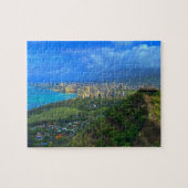 Honolulu, Hawaii Skyline #1 Jigsaw Puzzle (Horizontal)