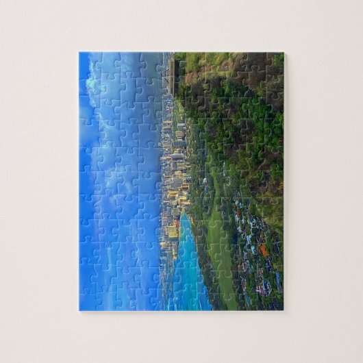 Honolulu, Hawaii Skyline #1 Jigsaw Puzzle (Vertikal)