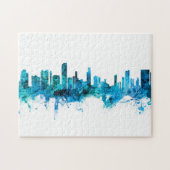 Honolulu Hawaii Skyline Puzzle (Horizontal)