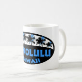 Honolulu Hawaii Tasse (VorderseiteRechts)