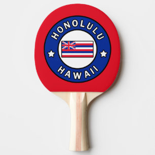 Honolulu Hawaii Tischtennis Schläger