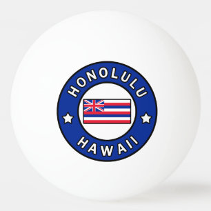 Honolulu Hawaii Tischtennisball
