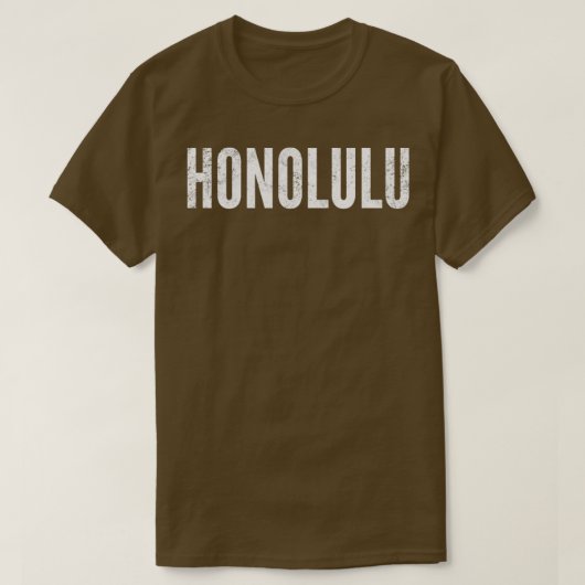Honolulu Hawaii TShirt 1 (Design vorne)