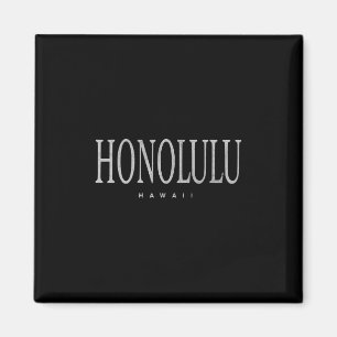 Honolulu Hawaii Urlaub Clic Souvenir  Magnet