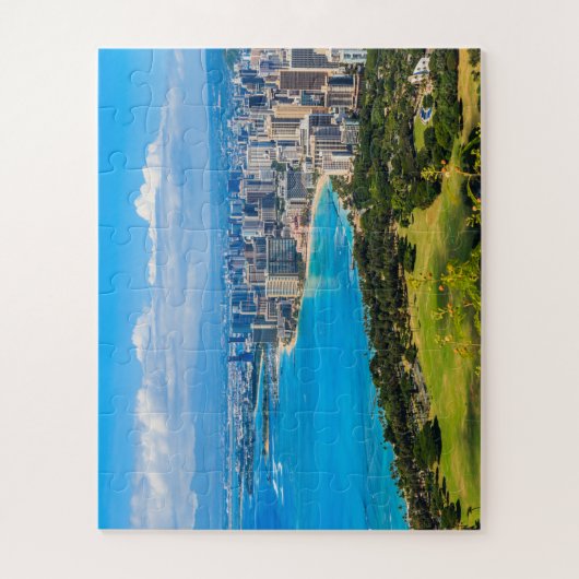 Honolulu, Hawaii, Waikiki Beach Puzzle (Vertikal)