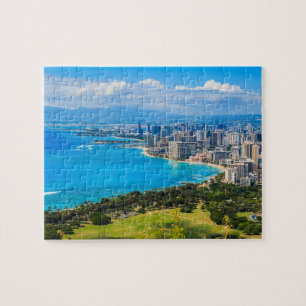 Honolulu, Hawaii, Waikiki Beach Puzzle