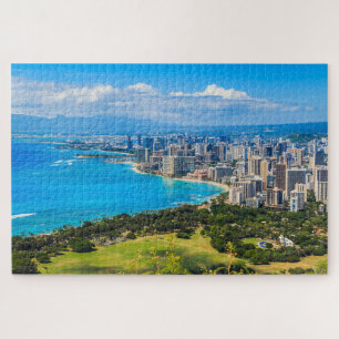 Honolulu, Hawaii, Waikiki Beach Puzzle