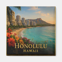 Honolulu Hawaii Waikiki-Küste und Insel-Kultur 🗺️