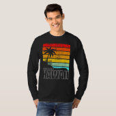 Honolulu Hawaiian Sumer Vacation Aloha HI Beach Re T-Shirt (Vorne ganz)