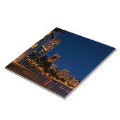 Honolulu, Oahu, Hawaii. Nachtexposition Fliese (Seite)