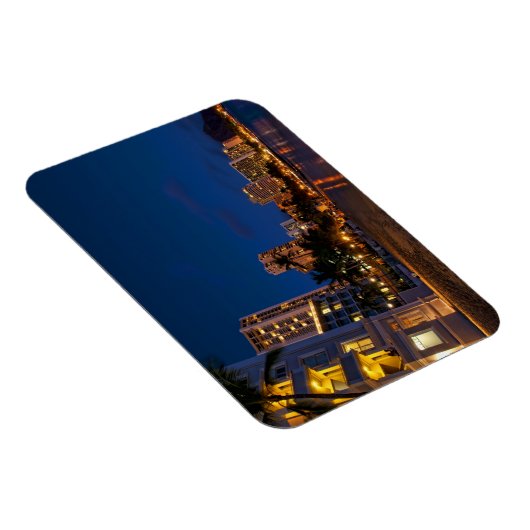 Honolulu, Oahu, Hawaii. Nachtexposition Magnet (Rechte Seite)