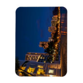 Honolulu, Oahu, Hawaii. Nachtexposition Magnet (Vertikal)