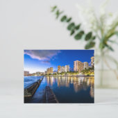 HONOLULU OAHU HAWAII POSTKARTE (Stehend Vorderseite)