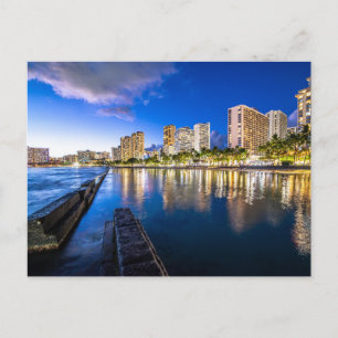 HONOLULU OAHU HAWAII POSTKARTE