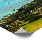 Honolulu, Oahu Poster (Ecke)