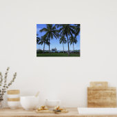 Honolulu Pearl Harbor Hawaii Poster (Küche)