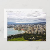 Honolulu Postcard Postkarte (Vorne/Hinten)