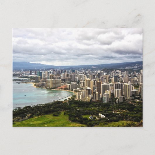 Honolulu Postcard Postkarte (Vorderseite)