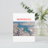 Honolulu Postkarte (Stehend Vorderseite)