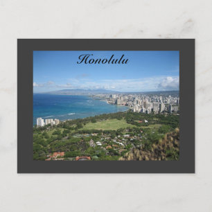Honolulu Postkarte