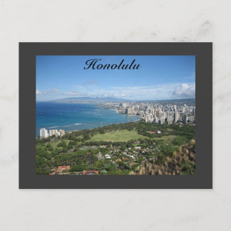 Honolulu Postkarte