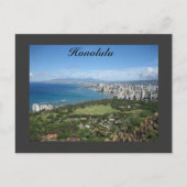 Honolulu Postkarte (Vorderseite)