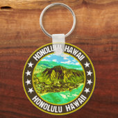 Honolulu Schlüsselanhänger (Rückseite)