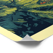 Honolulu - Strand von Urban Hawaii Poster (Ecke)