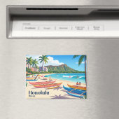 Honolulu USA Magnet (In Situ (Geschirrspüler))